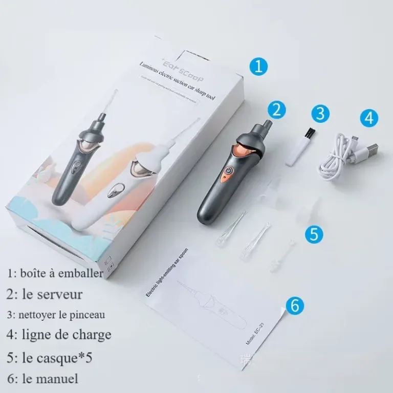 Nettoyant de cérumen lumineux