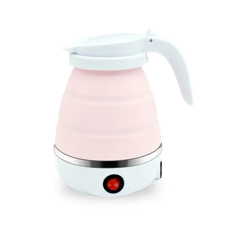 Bouilloire électrique pliable en silicone