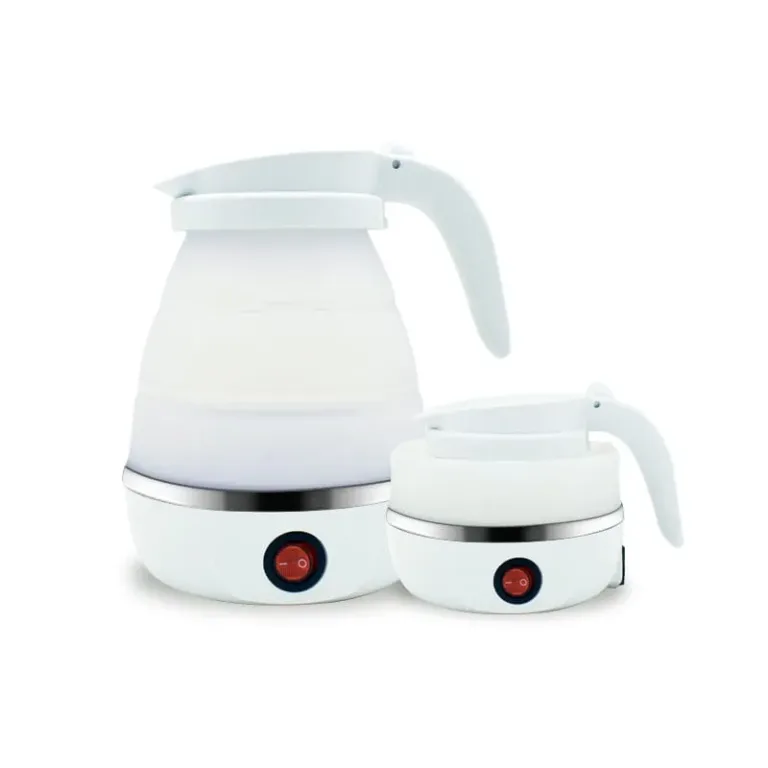 Bouilloire électrique pliable en silicone
