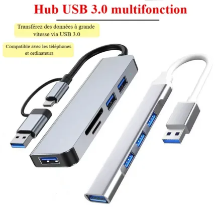 Station d'accueil d'extension multifonction hub