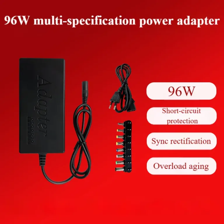 Chargeur multifonction coudé 24V4A8 96W