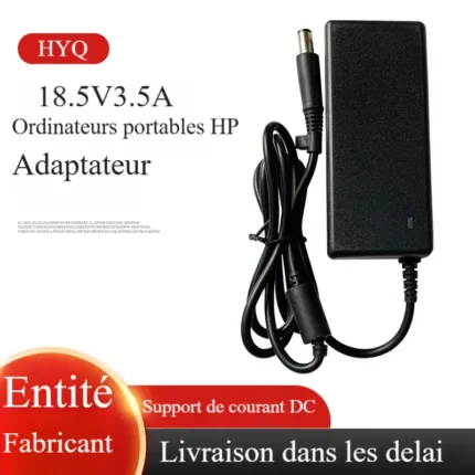 Chargeur compatible avec les ordinateurs portables HP