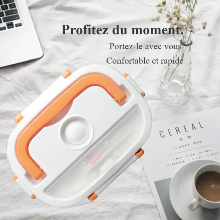 Boîte à lunch électrique domestique en acier inoxydable