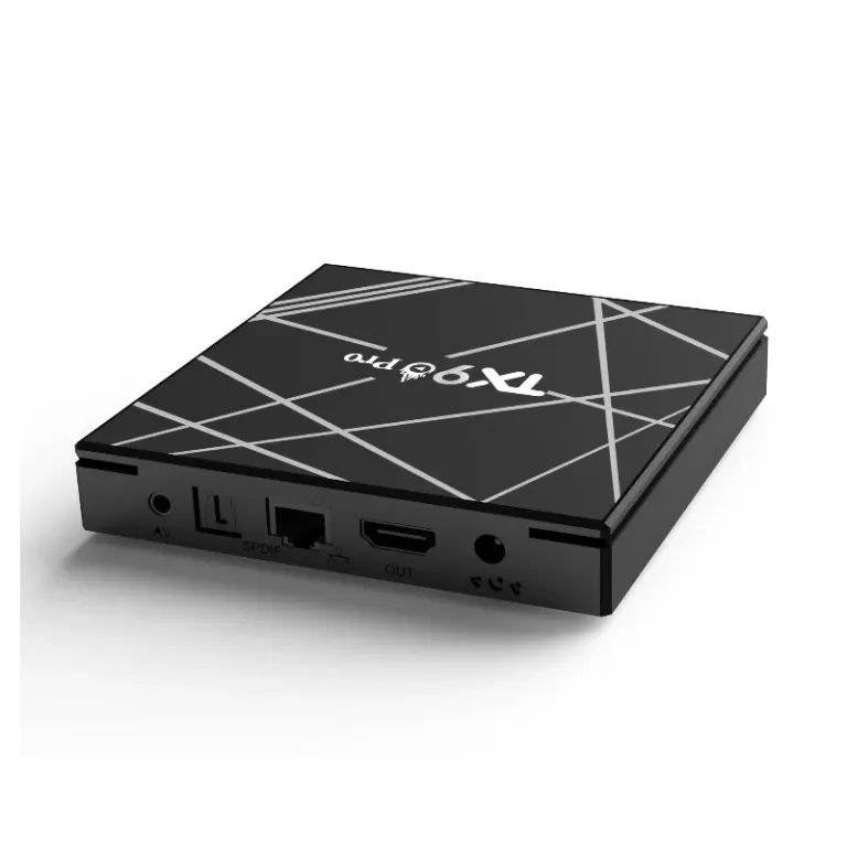Décodeur TX90PRO TV box 8k avec télécommande vocale