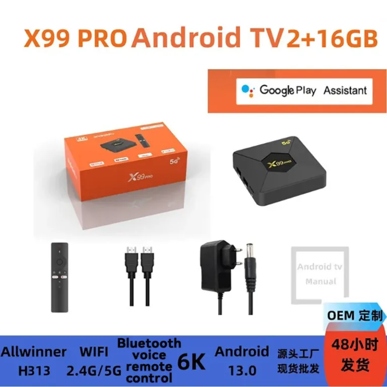 Décodeur X99PRO TV box 8K Android 13.0
