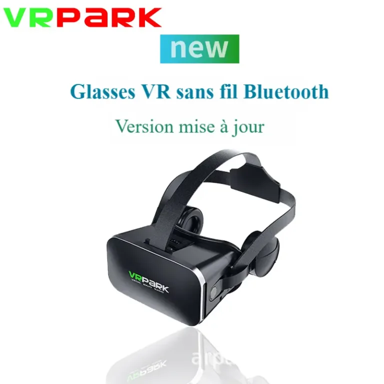Nouveau casque Bluetooth intelligent VRPARK VRBOX