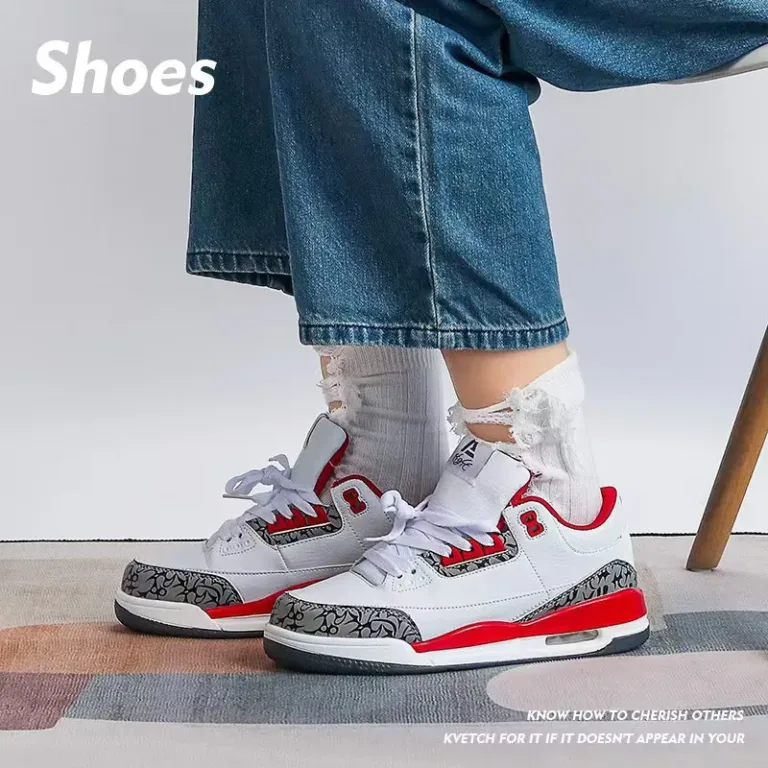 Chaussures blanches à coussin d'air