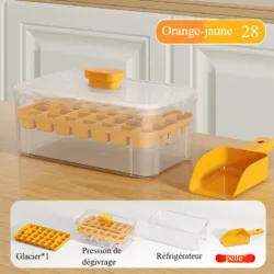 Couche simple jaune orangé