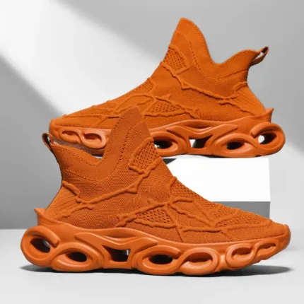 Chaussures pour hommes respirantes à lame tissée