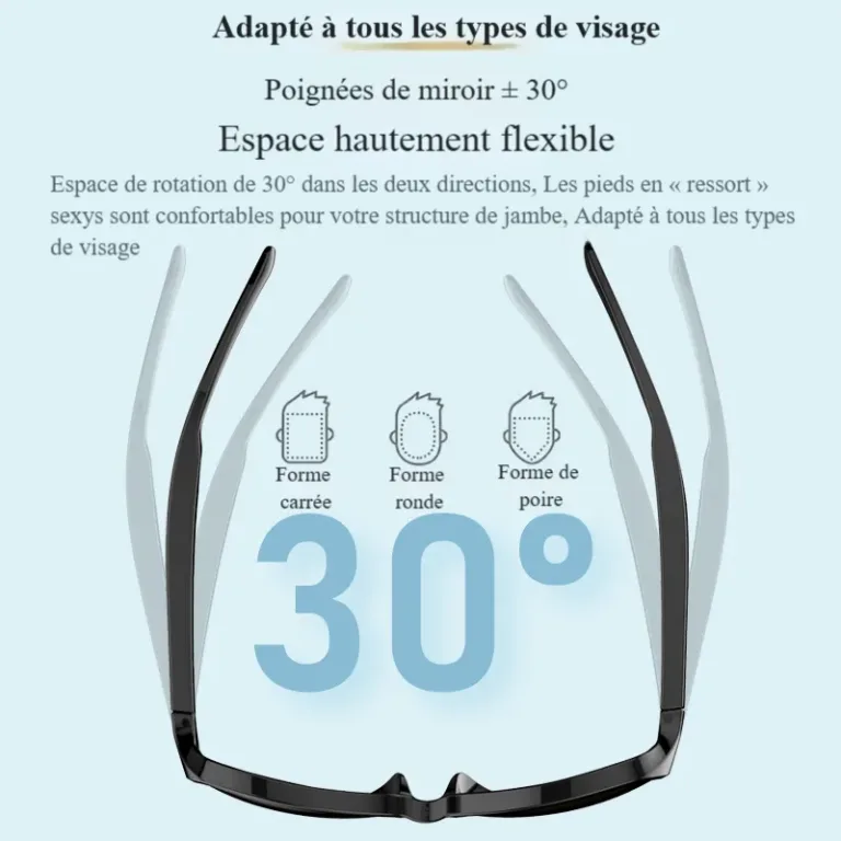 Lunettes de soleil intelligentes multifonctions SF07