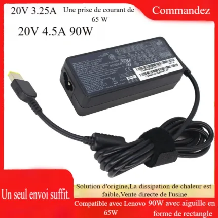 Chargeur Applicable à l'ordinateur portable Lenovo