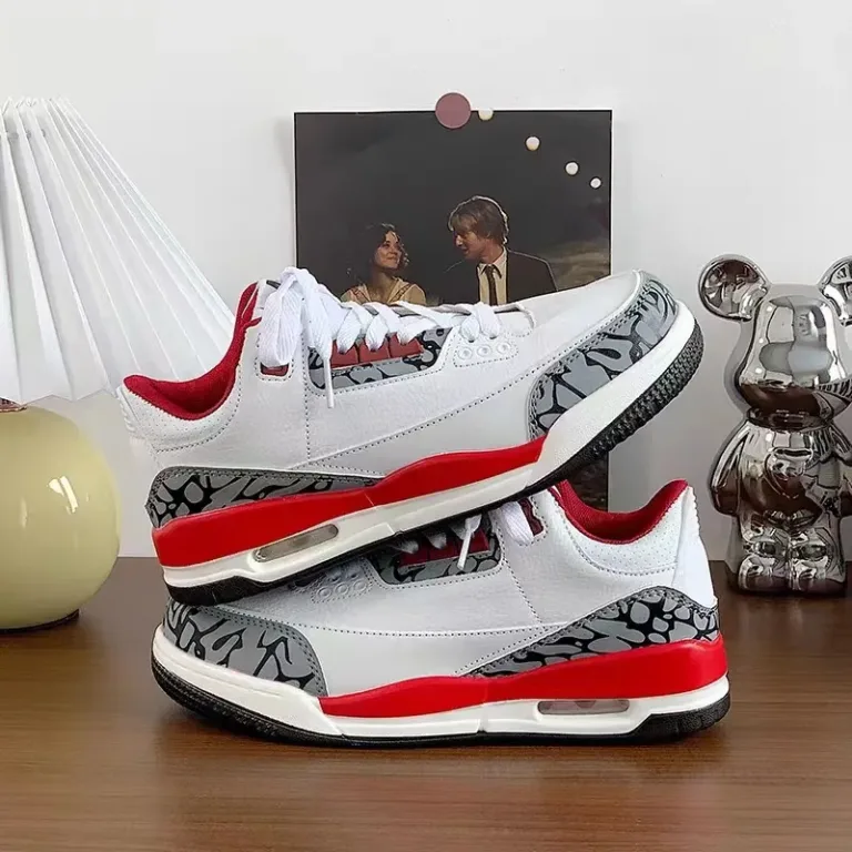 Chaussures blanches à coussin d'air