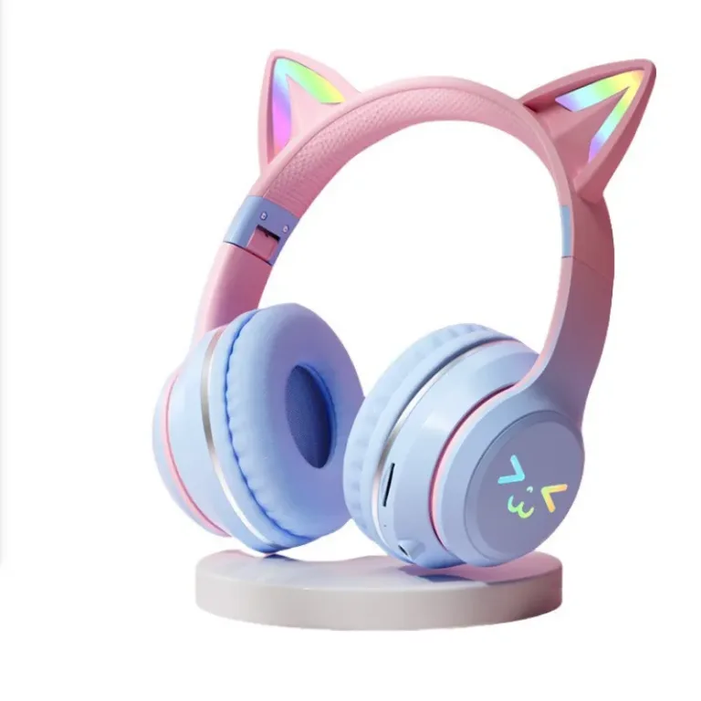 Casque Bluetooth sans fil monté sur la tête