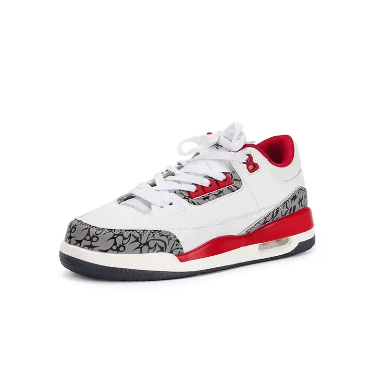 Chaussures blanches à coussin d'air