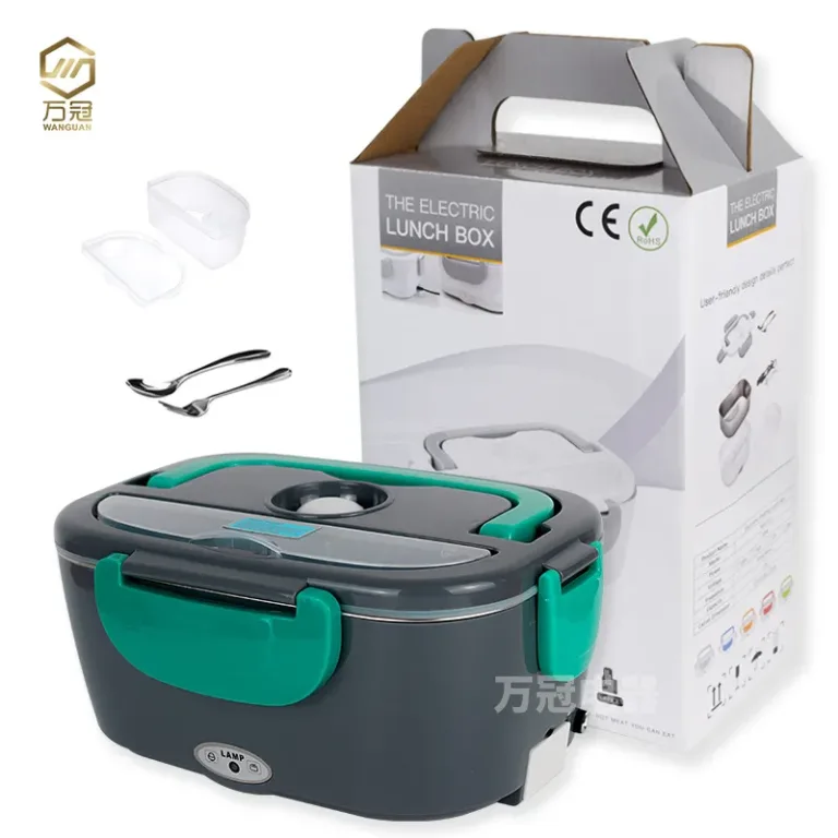 Boîte à lunch électrique domestique en acier inoxydable