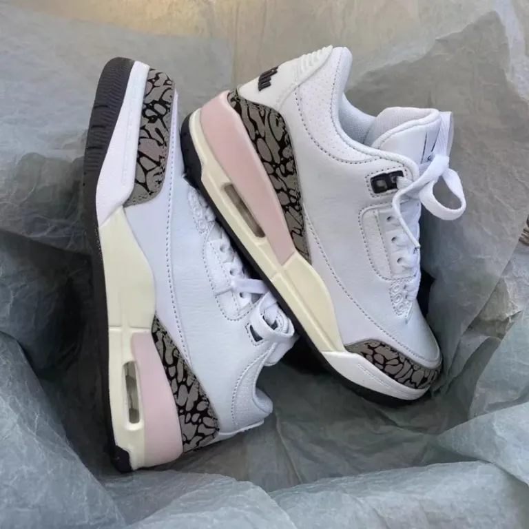 Chaussures blanches à coussin d'air