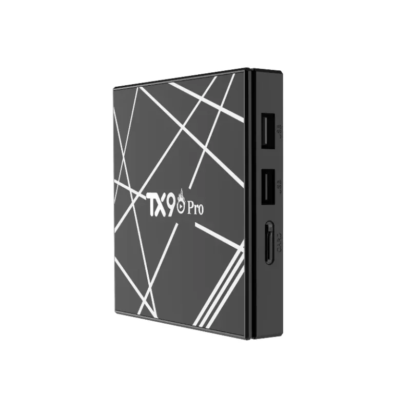 Décodeur TX90PRO TV box 8k avec télécommande vocale