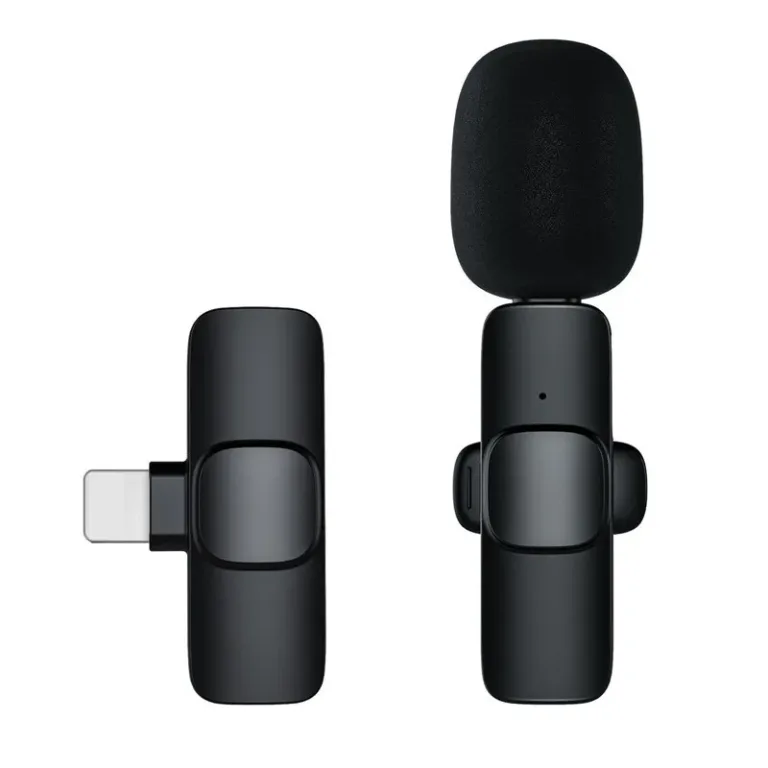 Microphone à pince de collier sans file intégré K9