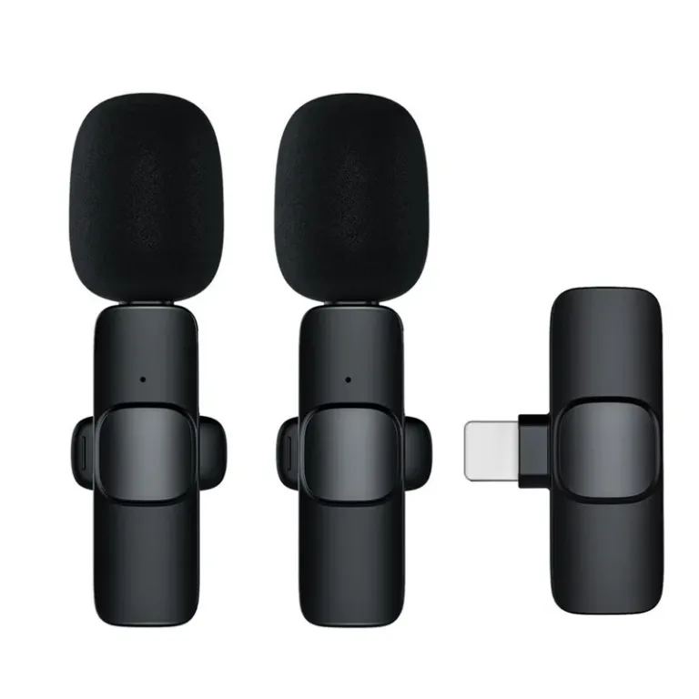 Microphone à pince de collier sans file intégré K9