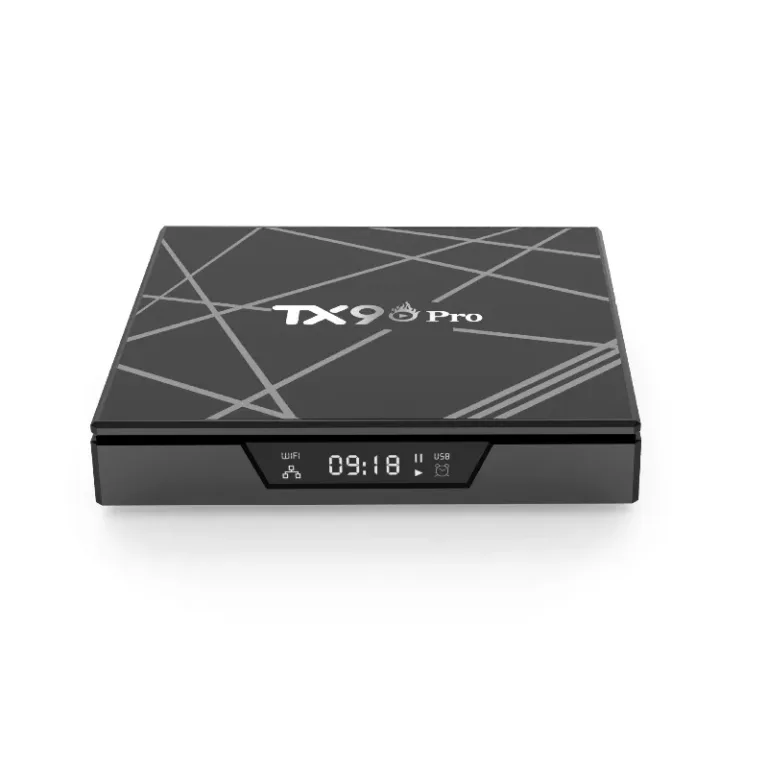 Décodeur TX90PRO TV box 8k avec télécommande vocale