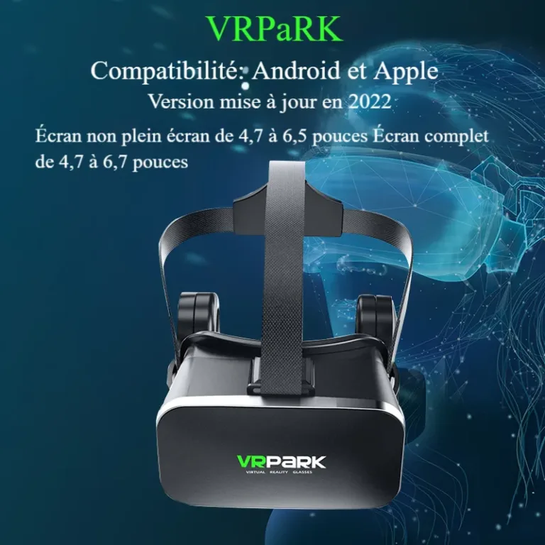 Nouveau casque Bluetooth intelligent VRPARK VRBOX