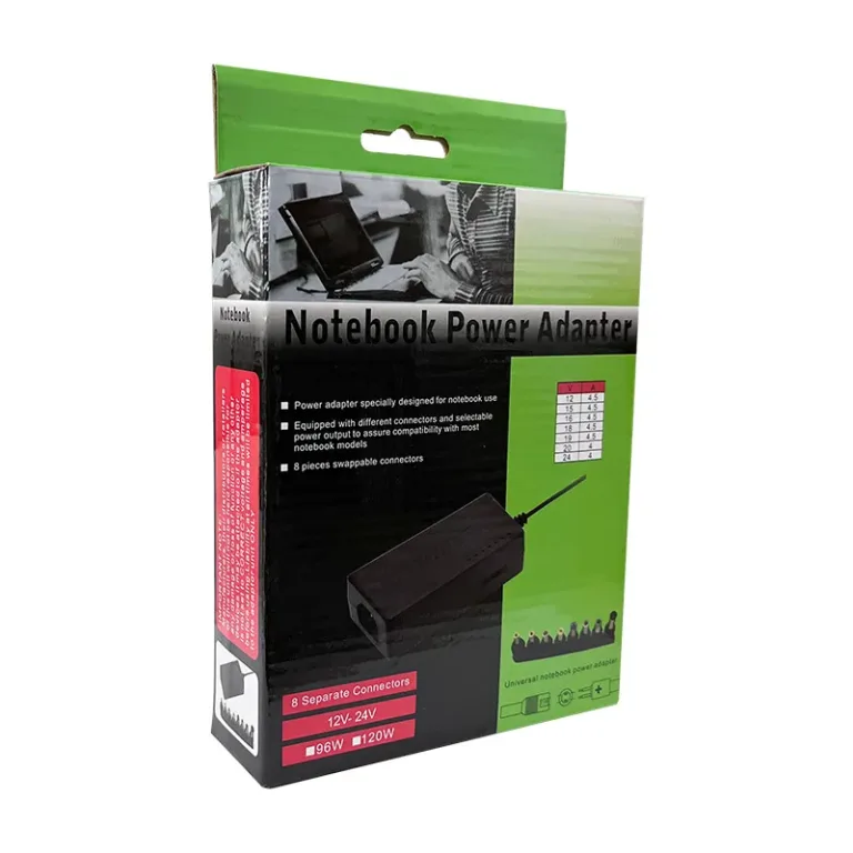Chargeur multifonction coudé 24V4A8 96W