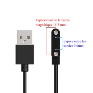Noir 2P/9,0-15,5 mm