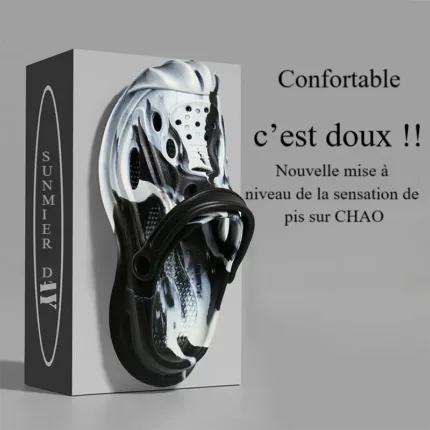 Chaussures à  Eva Baotou avec trous pour hommes