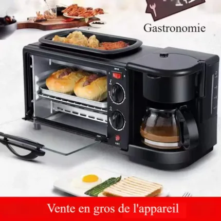 Machine à petit-déjeuner multifonctionnelle 3 en 1