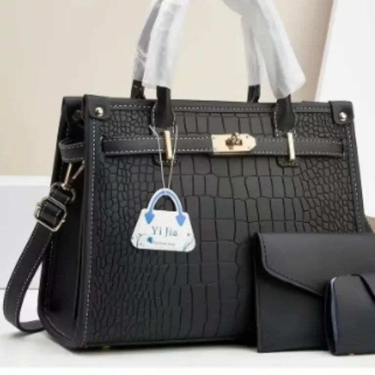 Ensemble de trois sacs à main tendance style occidental