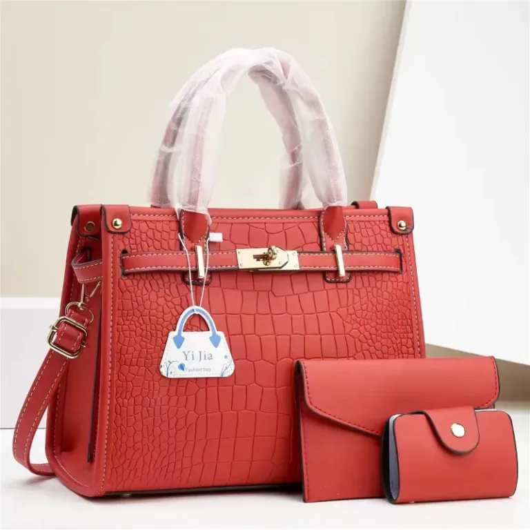 Ensemble de trois sacs à main tendance style occidental