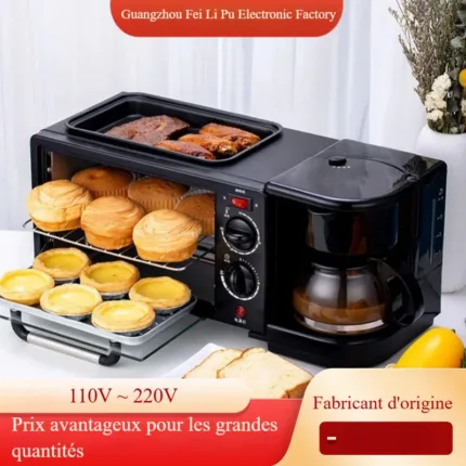 Machine à petit-déjeuner 3 en 1
