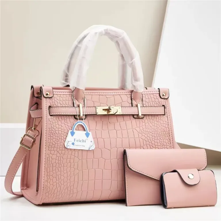 Ensemble de trois sacs à main tendance style occidental