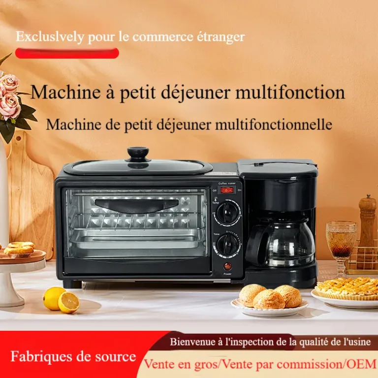 Machine à petit-déjeuner 3 en 1