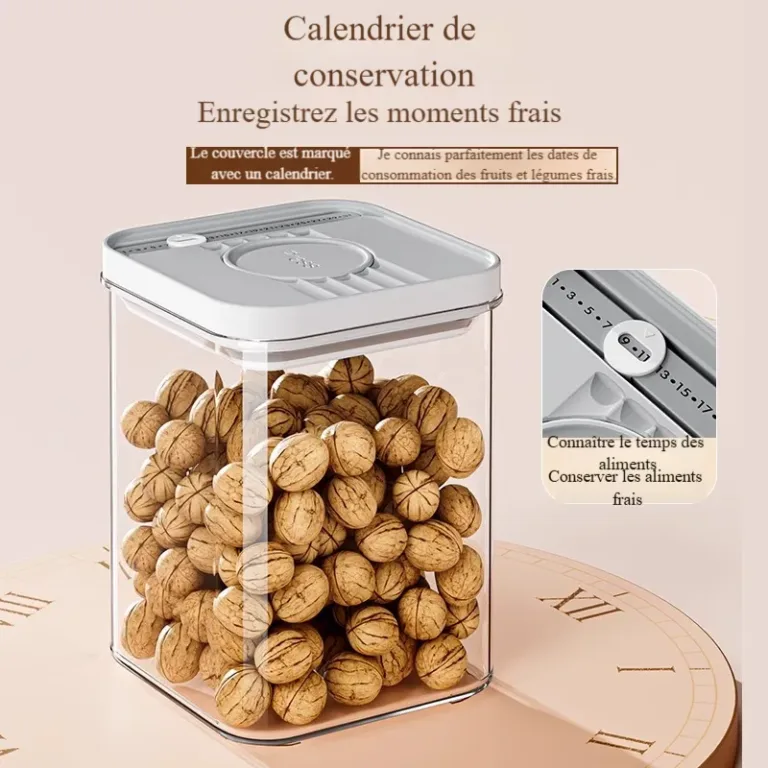 Bocaux de cuisine scellés à pression