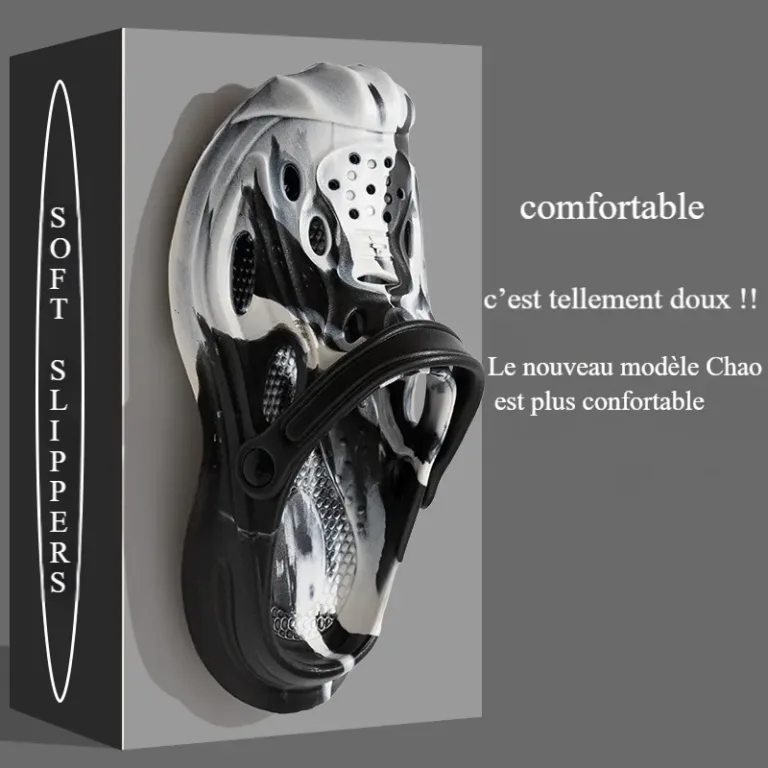 Chaussures à  Eva Baotou avec trous pour hommes