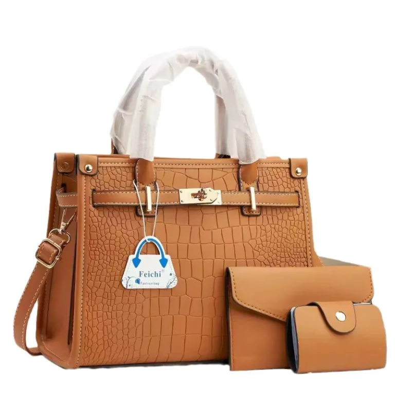 Ensemble de trois sacs à main tendance style occidental