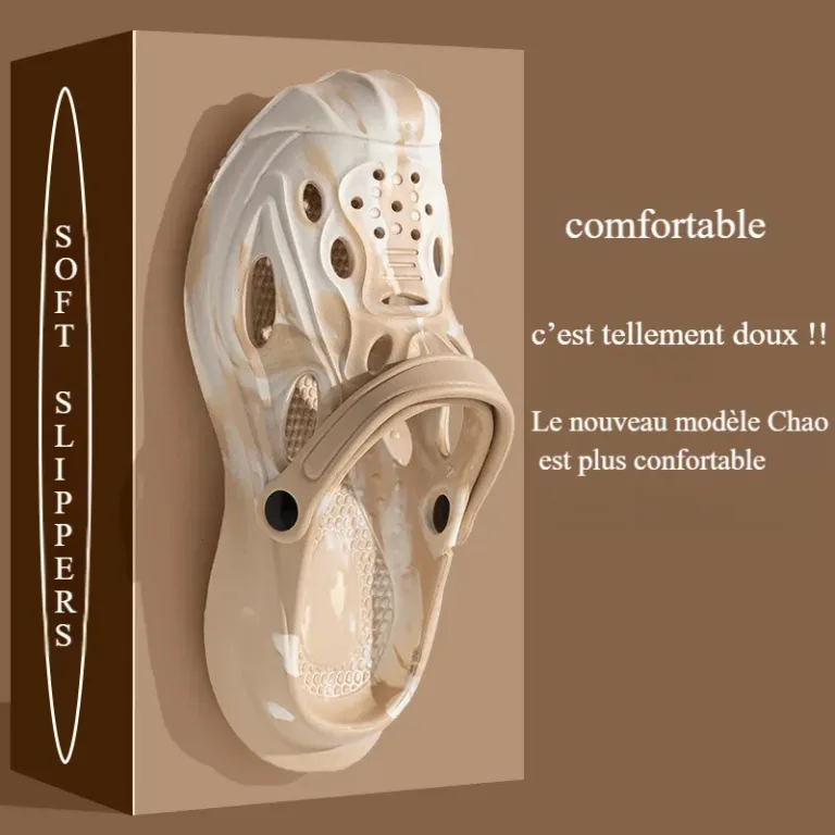 Chaussures à  Eva Baotou avec trous pour hommes