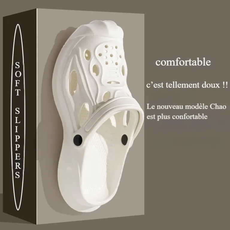 Chaussures à  Eva Baotou avec trous pour hommes