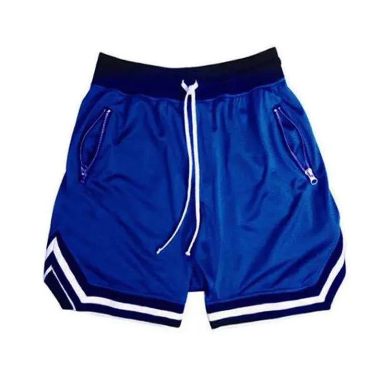 Short d'entraînement en maille fine pour homme
