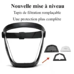 Cadre noir filtré transparent + filtres