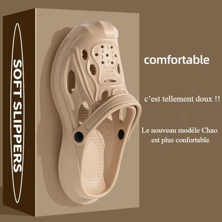 Chaussures à  Eva Baotou avec trous pour hommes