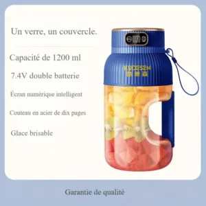 Bleu - Tasse simple, couvercle simple