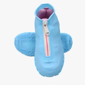 Bleu (fermeture éclair blanche)