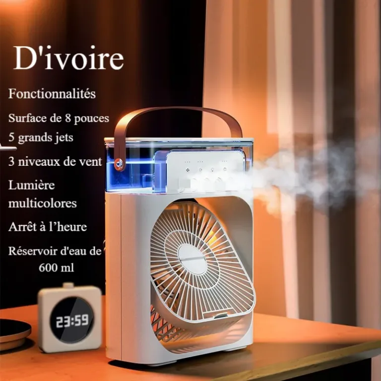Nouveau ventilateur électrique à cinq trous