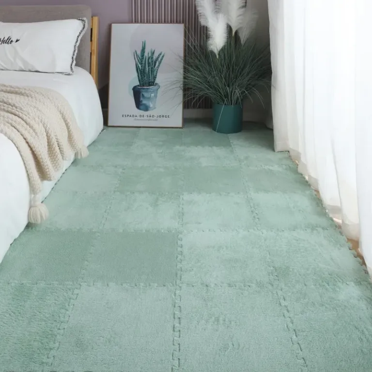 Tapis de mosaïque de chevet de chambre
