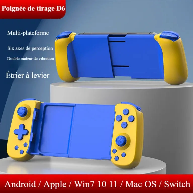 Nouveau poignée de jeu extensible D6