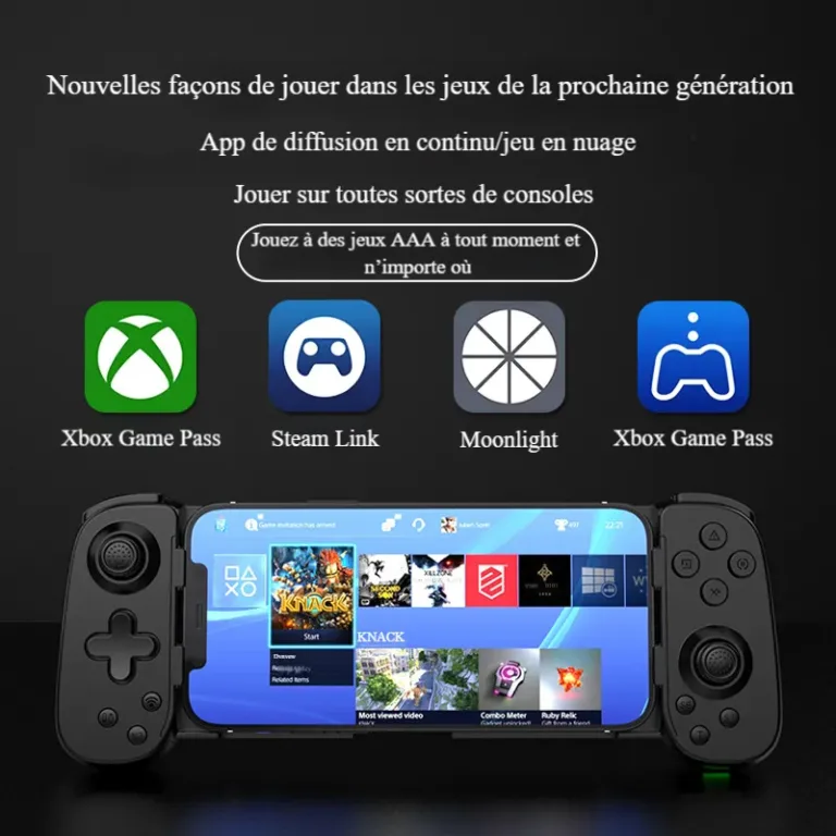 Nouveau poignée de jeu extensible D6