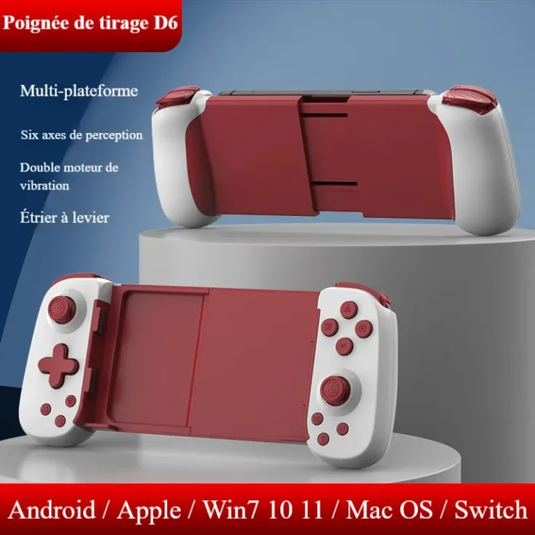 Nouveau poignée de jeu extensible D6