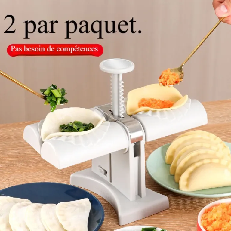Outil de fabrication de boulettes à deux têtes